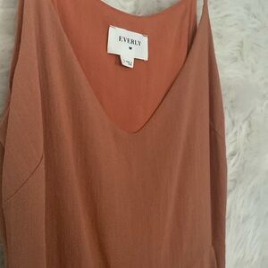 2 for $30 Everly Jumpsuit Women’s Size Small Cropped Wide Leg Sleeveless Jumper